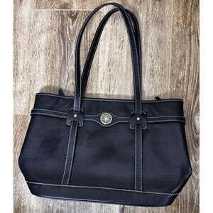 Tote Purse by Dooney & Bourke Saffiano Leather Camden Tote Black